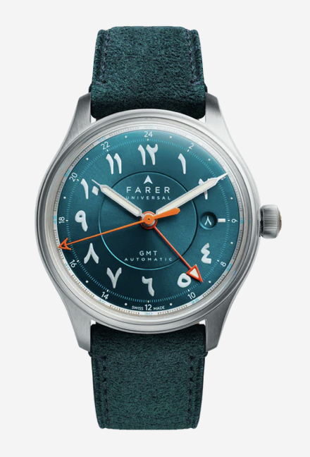 Farer Eastern Arabic Lander IV GMT watch