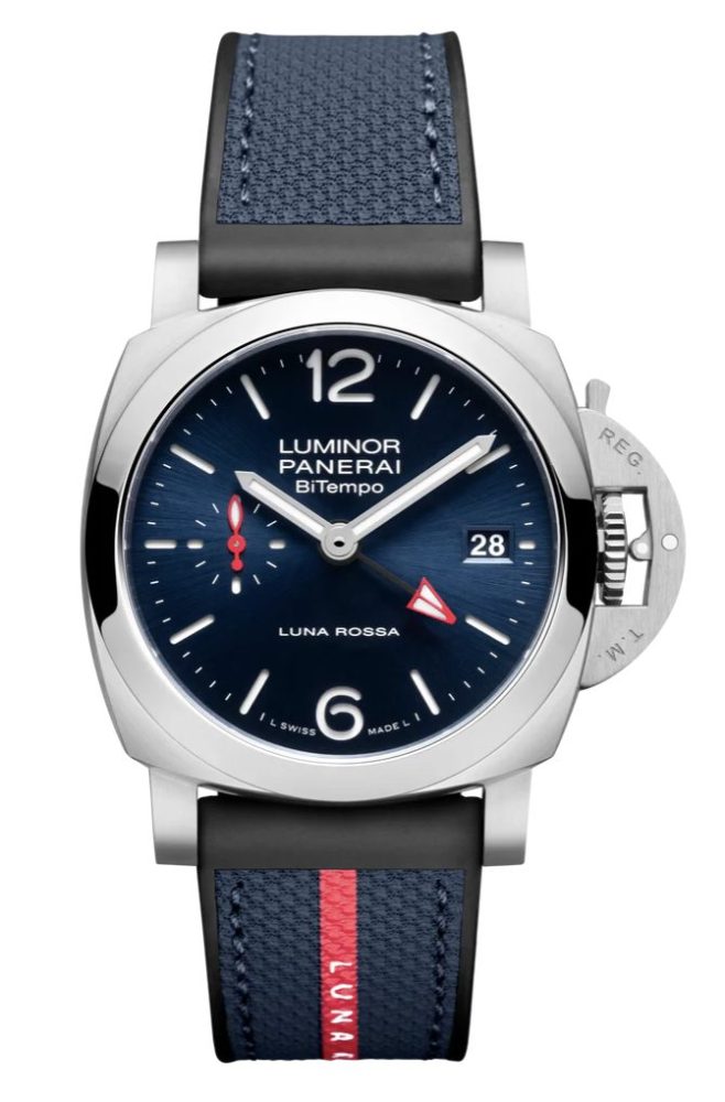 Panerai Luminor Quaranta Bitempo Luna Rossa watch