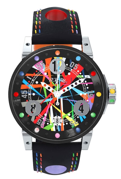 B.R.M. WATCHES B.R.M. V7-38-G ART CAR LIMITED EDITION V7-38-G-ART CAR