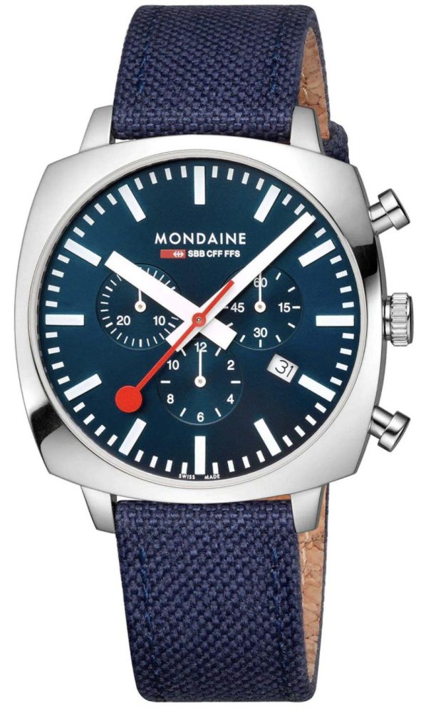 Mondaine Petite Cushion Square watch