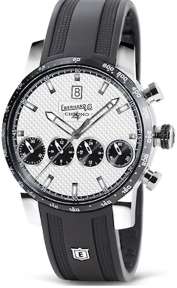EBERHARD & CO CHRONO 4 21-42 RUBBER WATCH