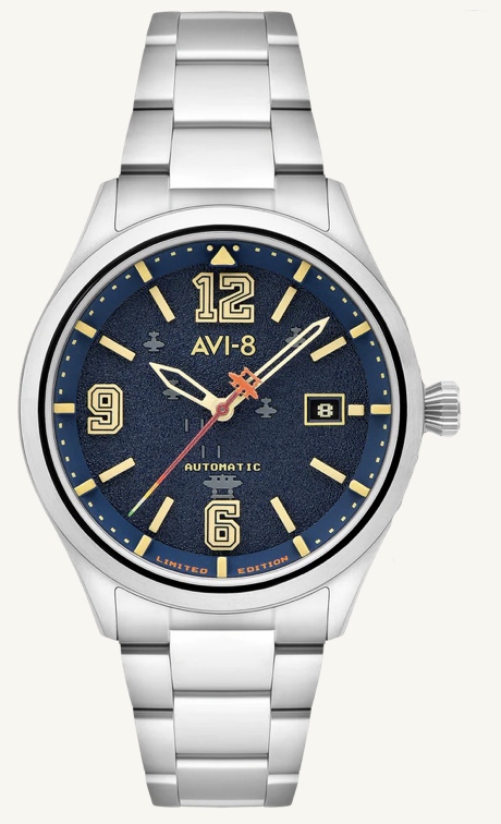 AVI-8 Flyboy Capcom 1942 Blue Ace Limited Edition watch