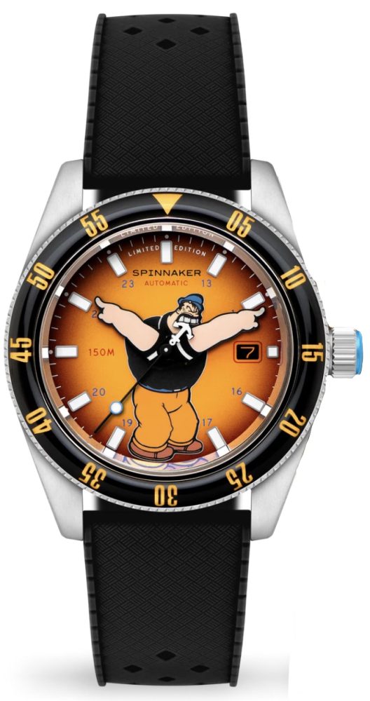 Spinnaker Fleuss Automatic Brutus X Popeye Bronemies Limited Edition watch